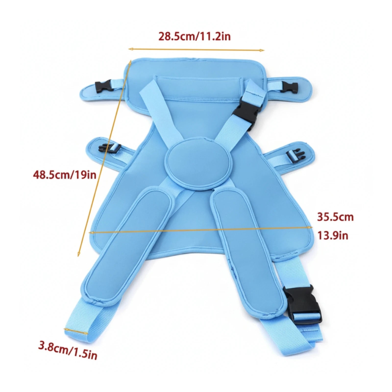 Water Baby Carrier Adjustable Strap Baby Carrier Wraps Quick-Drying Hip Seat Toddler Backpack for Baby Swim Daily Dual Use