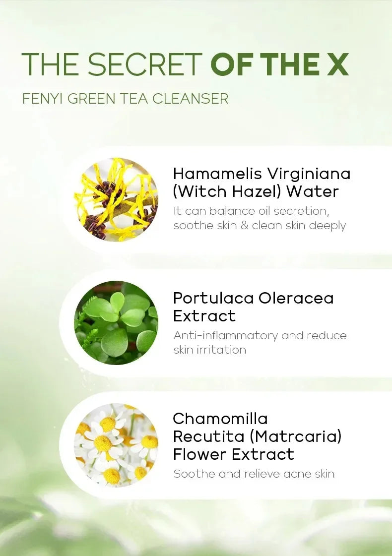 Vitamin C Facial Cleanser Skin Deep Cleansing Moisturizing Blackhead Removal Skincare Face Wash Foam Face Cleanser Skin Care
