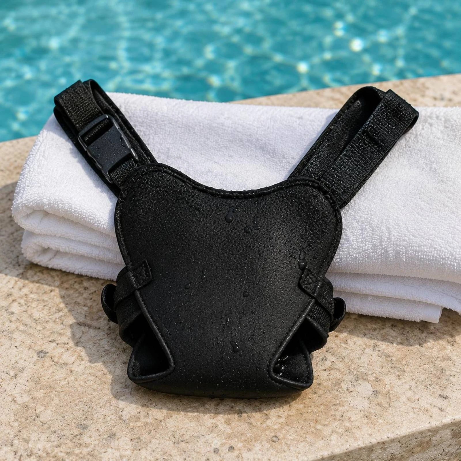 Water Baby Carrier Adjustable Strap Baby Carrier Wraps Quick-Drying Hip Seat Toddler Backpack for Baby Swim Daily Dual Use