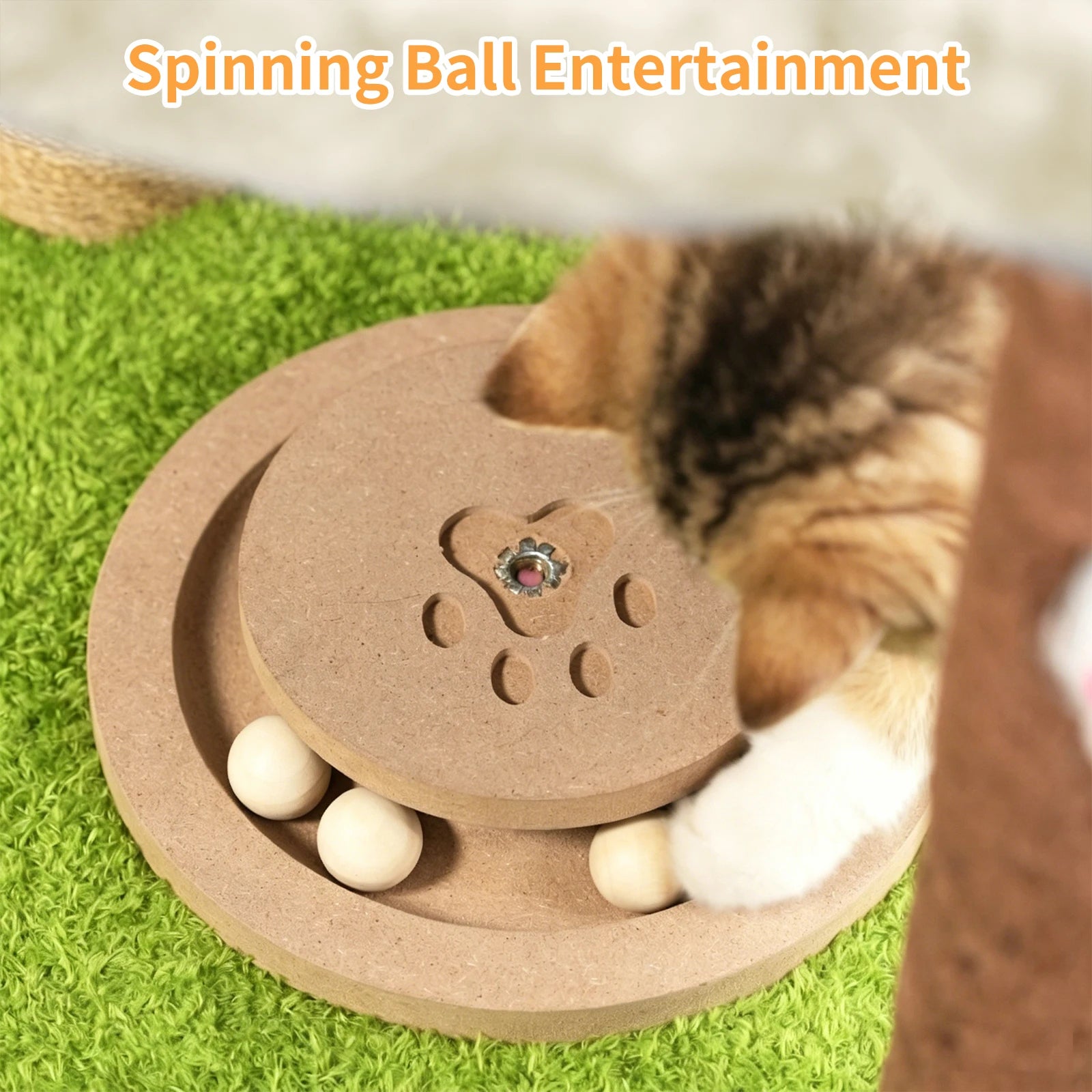 Palm Cat Tree 82 cm Modern scratching post Climbing Tree For Kittens With Cat Sleep Platform Sisal Strings